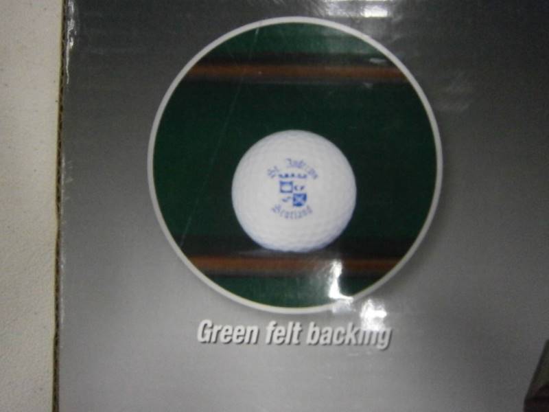 lot 52 image: Golf Ball Display Case