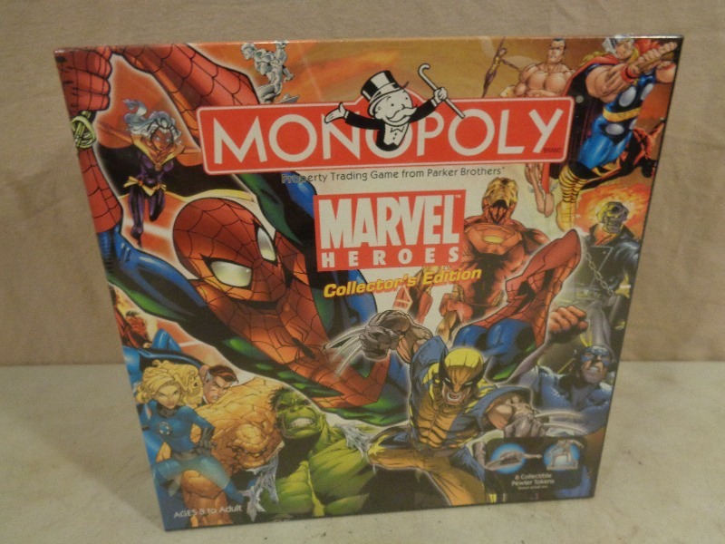 lot 44 image: New Marvel Heros Monopoly