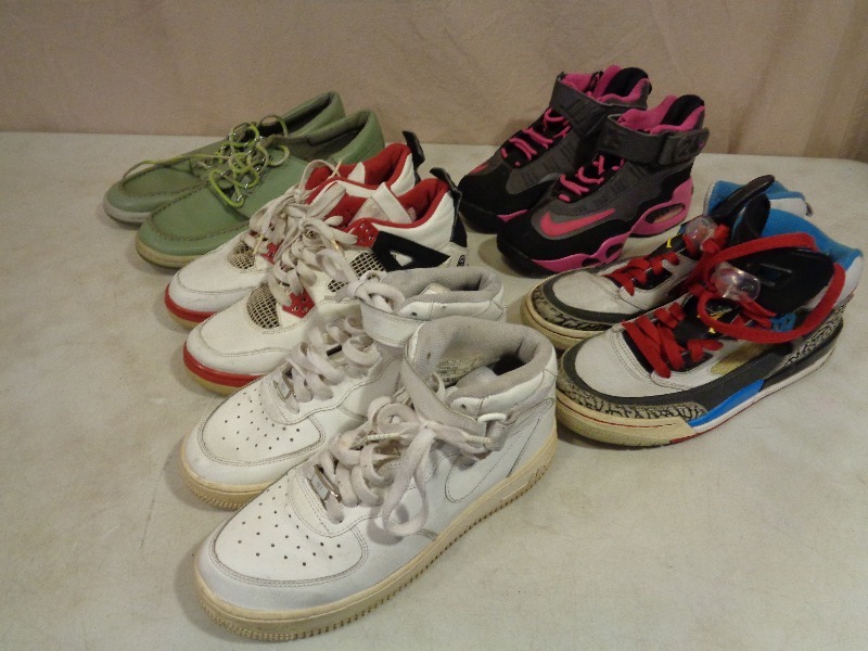 lot 74 image: Nike, AF, and Air Jordans