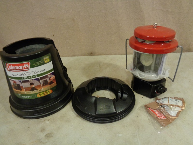 lot 111 image: New Coleman Propane Lantern