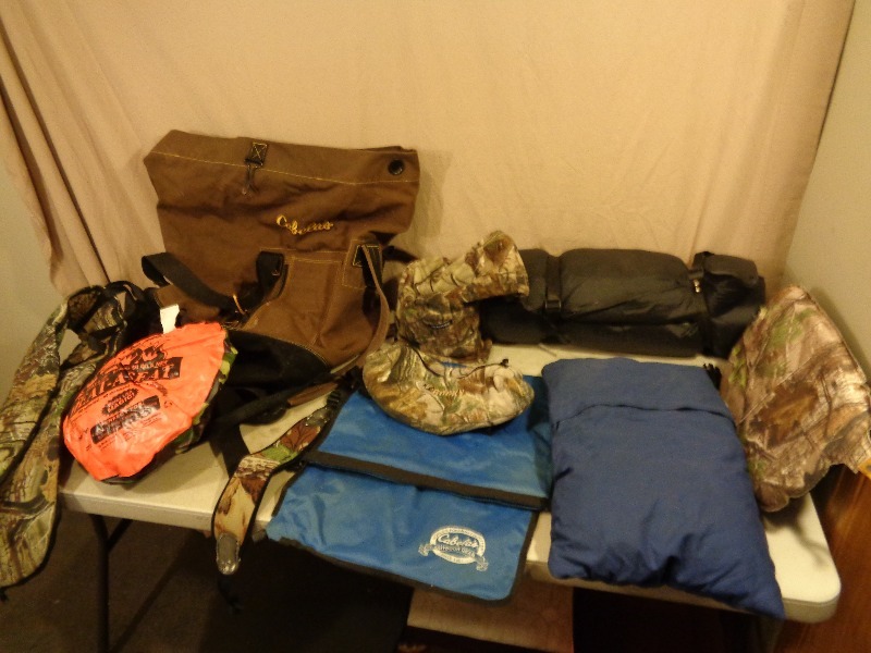 lot 114 image: Camping and Hunting Gear