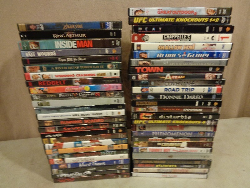 lot 124 image: 50 Dvds