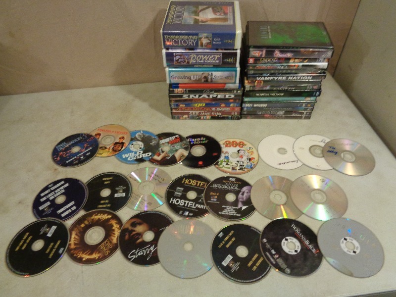 lot 130 image: Over 40 DVDs