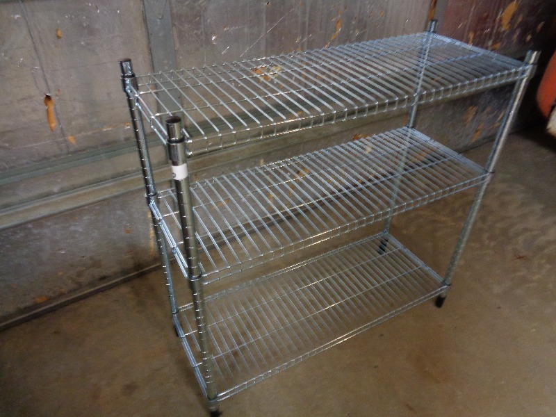 lot 152 image: Nice Metro Style Shelf