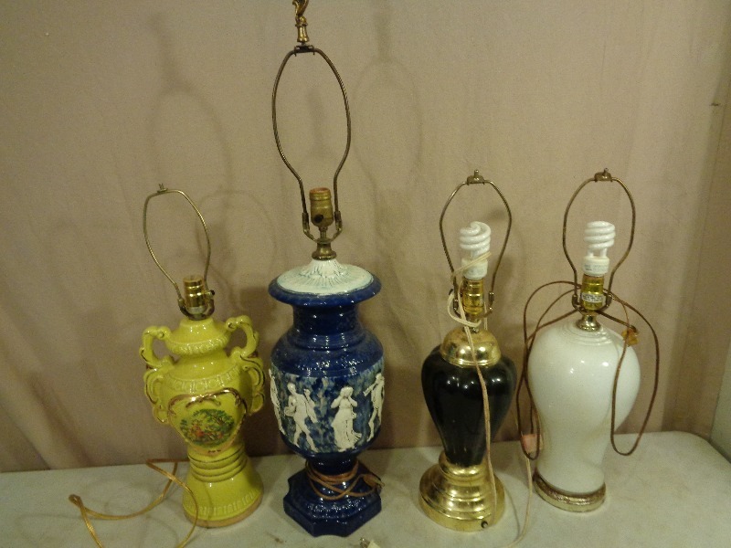 lot 166 image: 4 Lamps