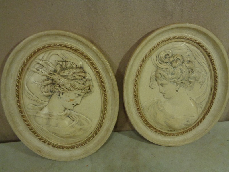 lot 176 image: 2 Old Wall Hangings