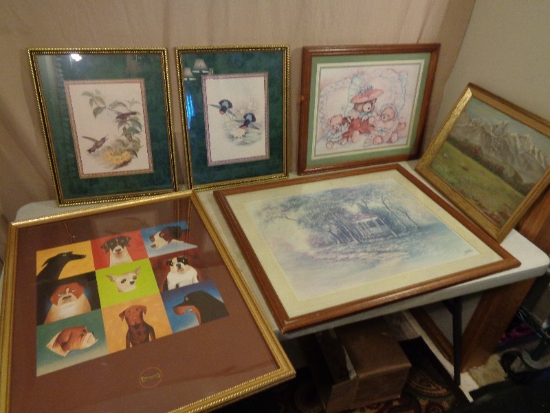 lot 182 image: Assorted Framed Pictures
