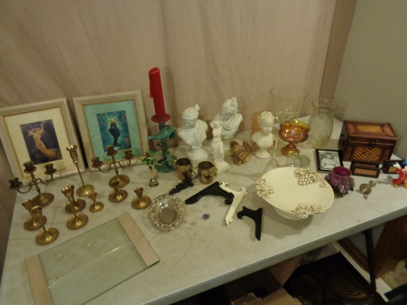 lot 215 image: Statues, Vases, Decor, and More