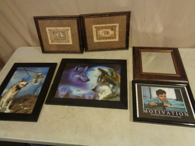 lot 220 image: Framed Pictures