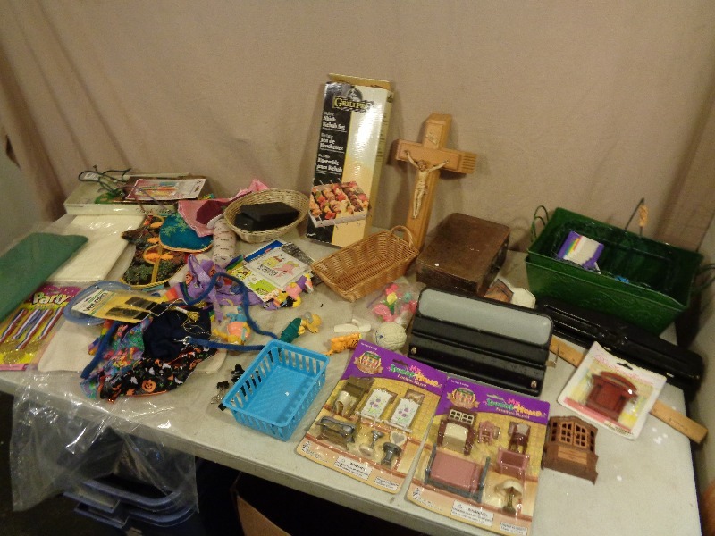 lot 228 image: Craft Supplies, Household, and More