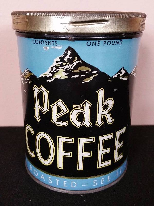 lot 28 image: Vintage Peak Coffee 1 Pound Can