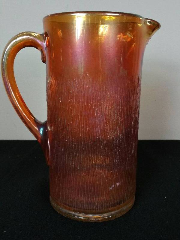 lot 30 image: Carnival Glass Pitcher