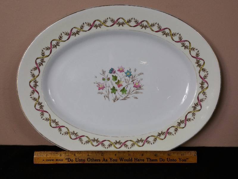 lot 35 image: Wedgwood Bone China Serving Platter