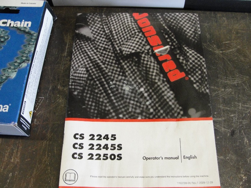 Jonsered CS2246 Chainsaw, with  16 Cutting bar- New in Box