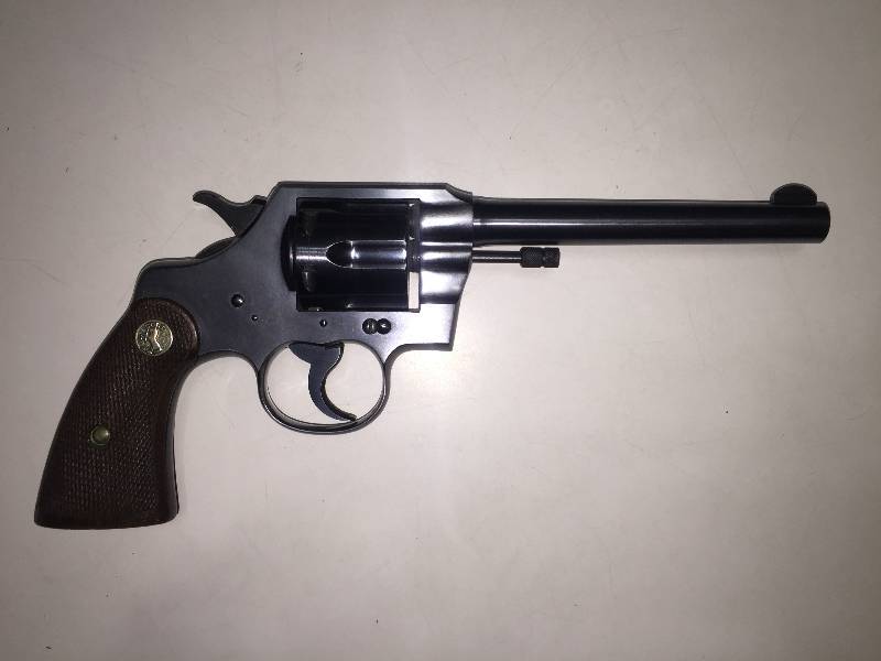 lot 4 image: Colt Official Police Revolver