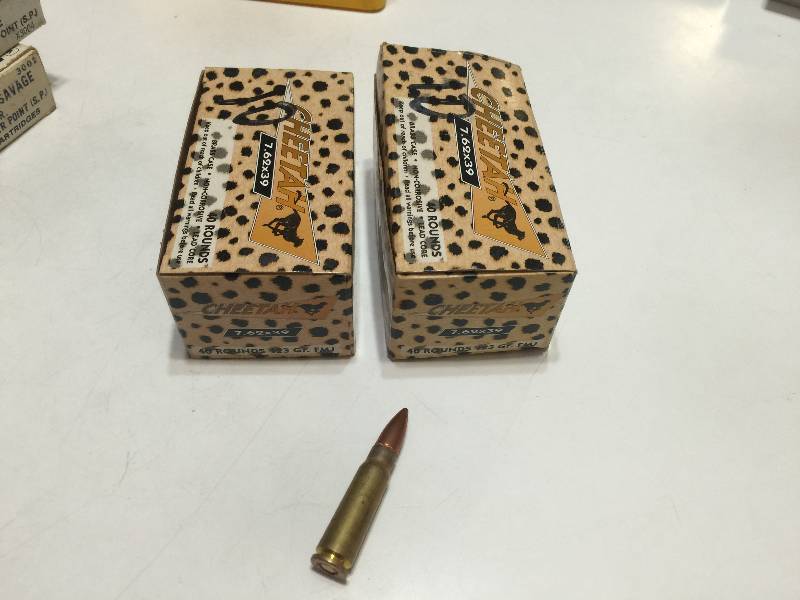 lot 13 image: 7.62 x 39 Ammo