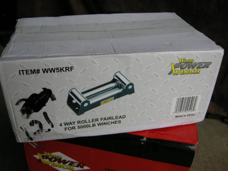 Wood Power Winch Roller Fairlead