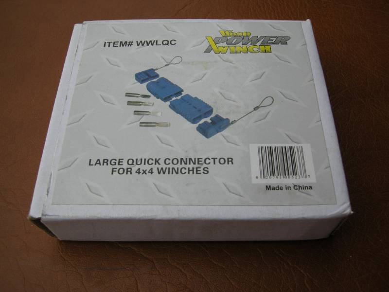 Wood Power Winch Large Quick Connector 4x4