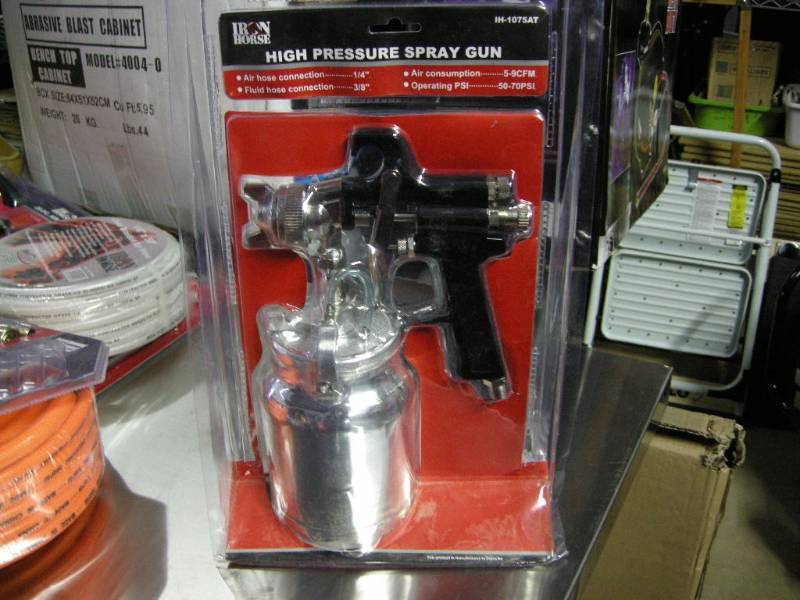 Iron Horse High Pressure Spray Gun