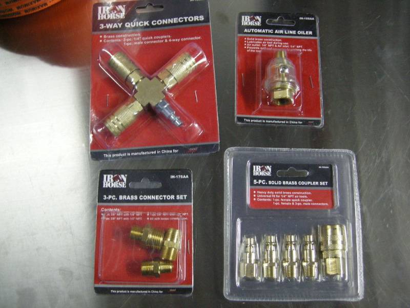 Iron Horse Oiler, Connectors, Couplers