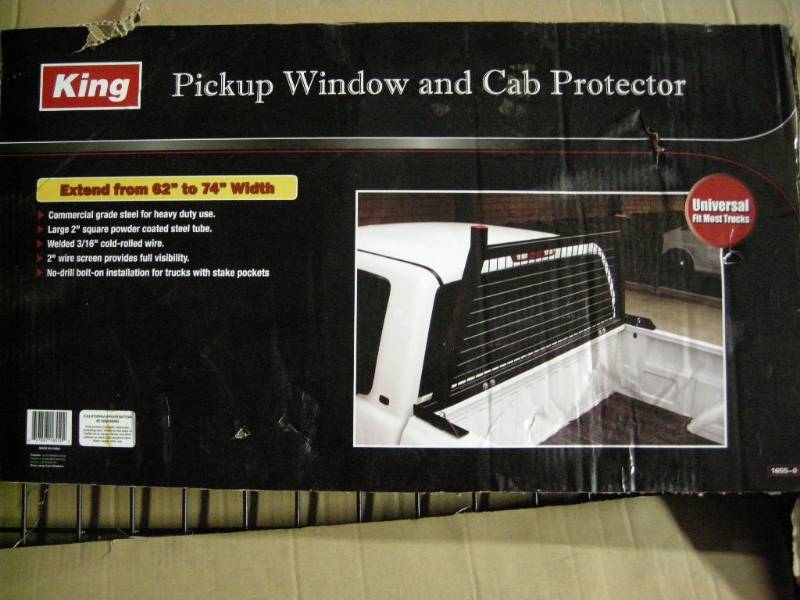 King Pickup Window and Cab Protector