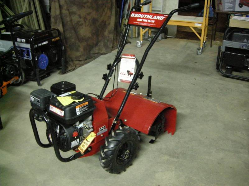 Southland Rear Tine Tiller Trade Show Generators, Compressors, Tools