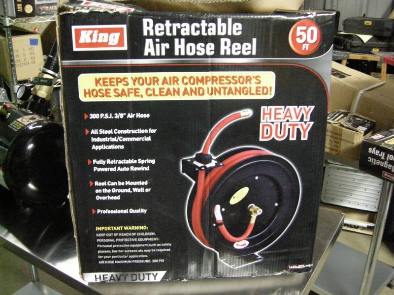 King Retractable Air Hose Reel