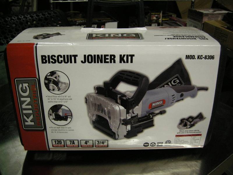 King Industrial Biscuity Joiner Kit