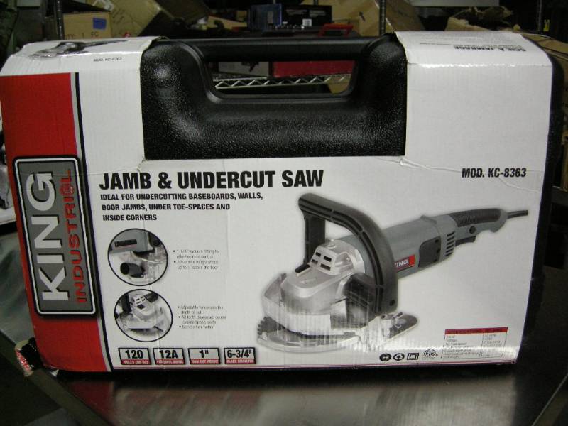 King Industrial Jamb and Undercut Saw