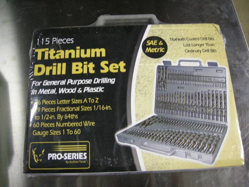 Pro Series Titanium Drill Bit Set