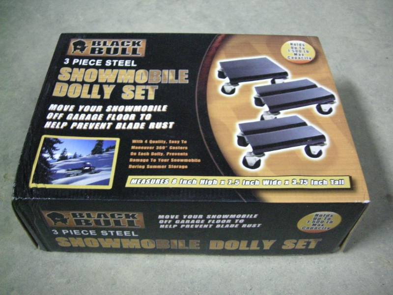 Black Bull Snowmobile Dolly Set