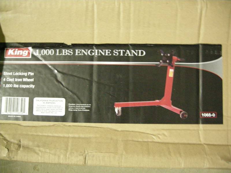 King 1,000lb Engine Stand