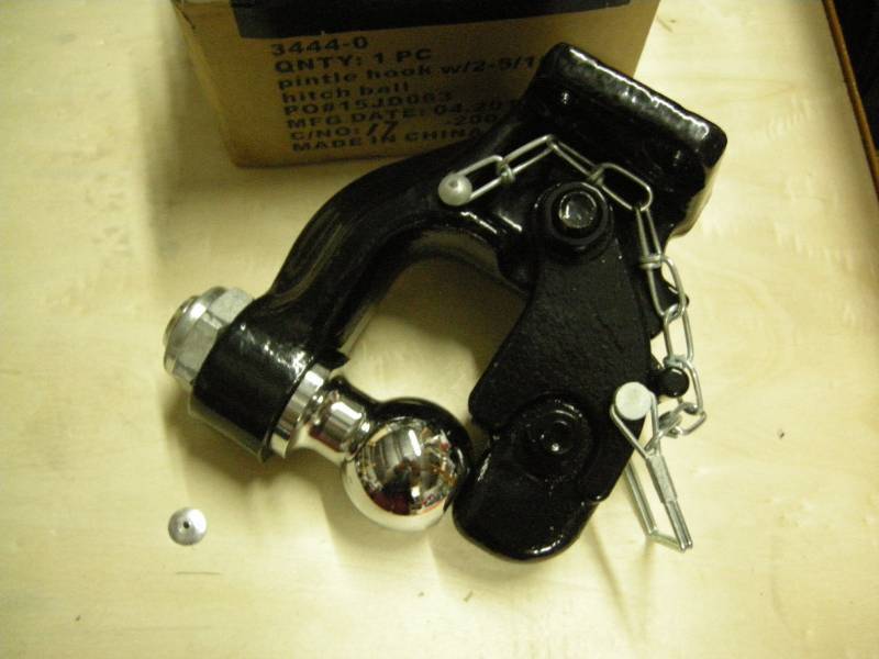 King Pintle Hook 2-516 ball