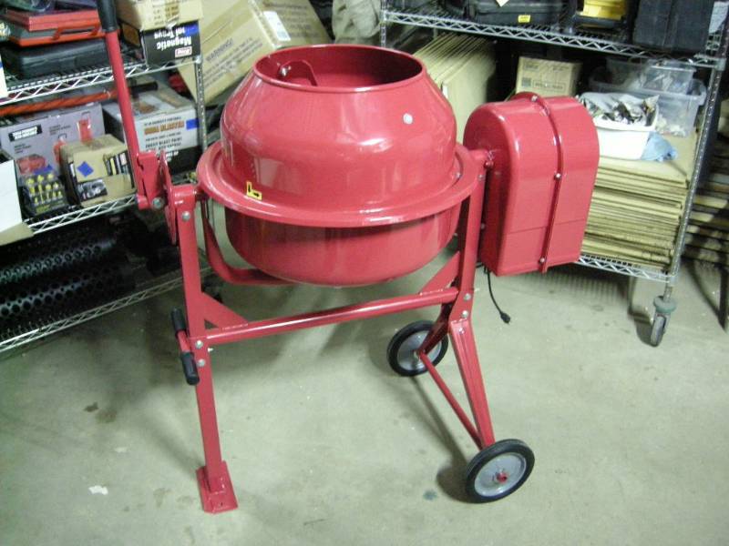 King Canada Portable Cement Mixer