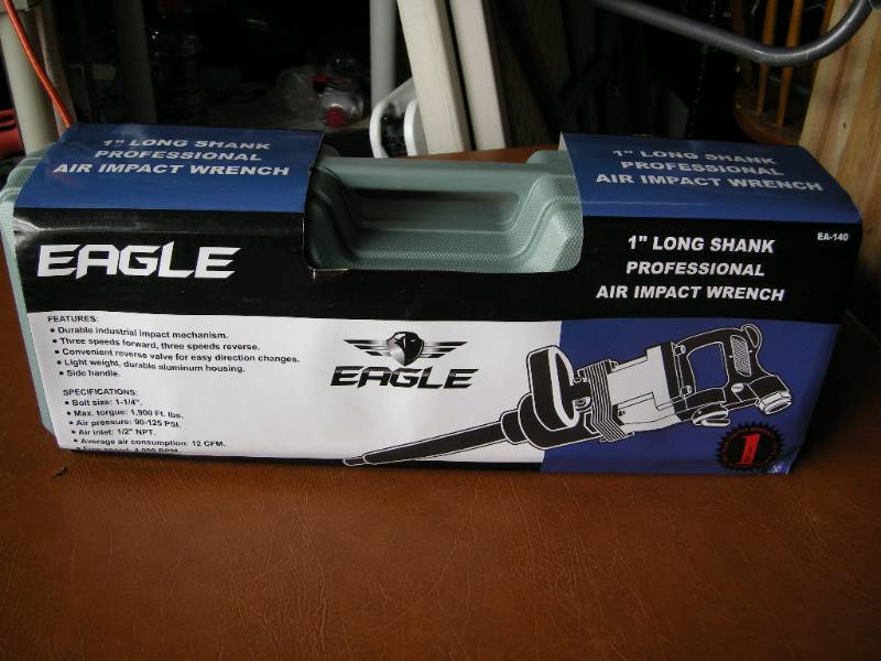 Eagle Professional Long Shank Air Impact Wrench