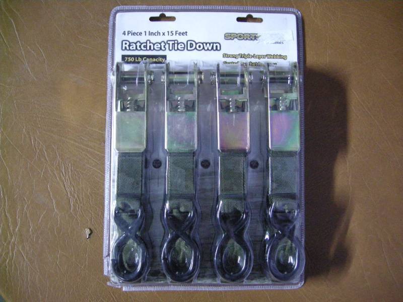 Sportsman Ratchet Tie Down Set