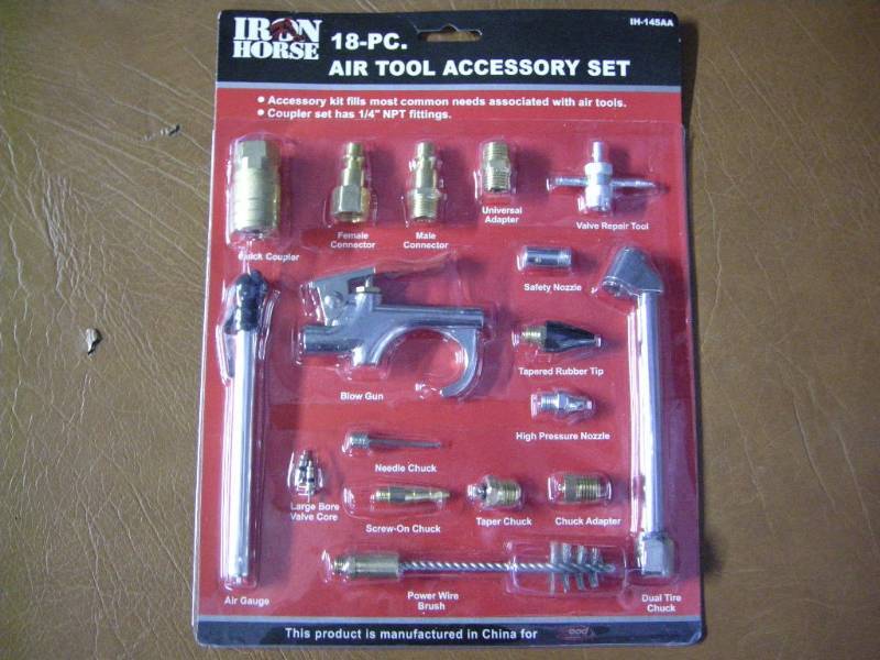 Iron Horse Air Tool Accessory Set