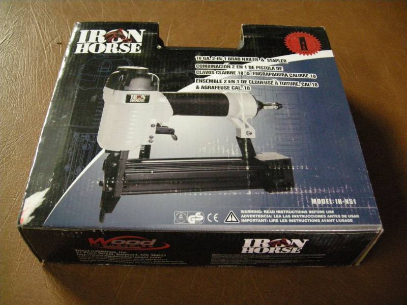 Iron Horse Brad Nailer & Stapler