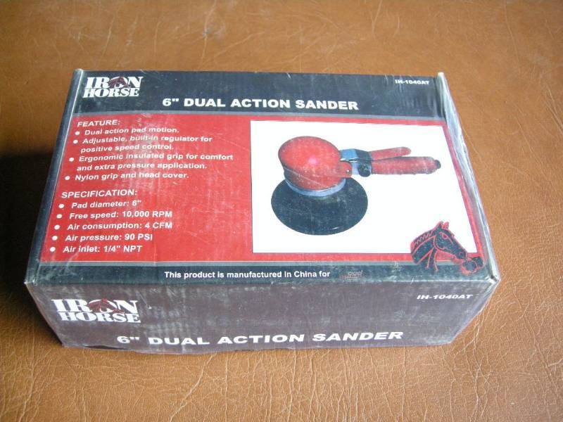 Iron Horse Dual Ation Sander