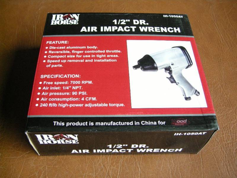 Iron Horse 12 Air Impact Wrench