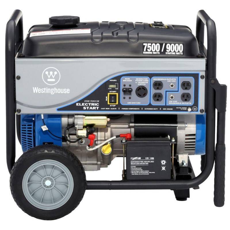 Westinghouse 7500 Watt Portable Generator