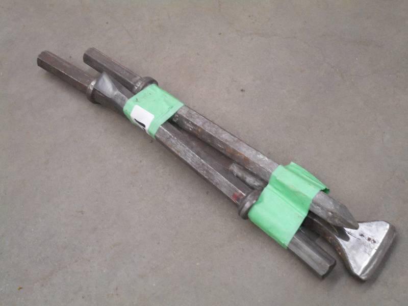 (3) Pneumatic Jackhammer Bits