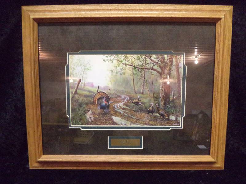 lot 6 image: Framed Art - Jim Hansel, Spring Fever