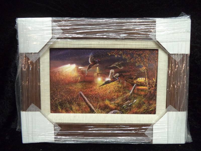 lot 7 image: Framed Art - Jim Hansel, Field of Dreams