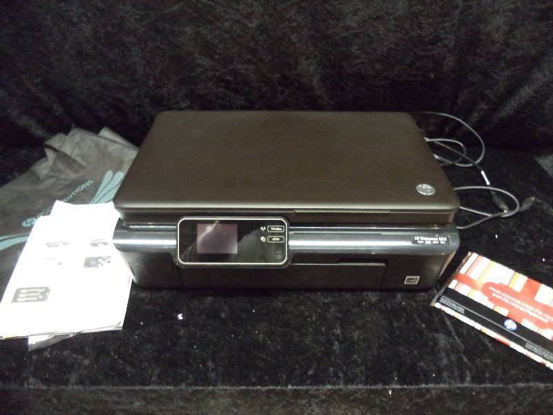 lot 44 image: HP Photosmart 5515 Wireless Printer, Scanner, Copier - LIKE NEW