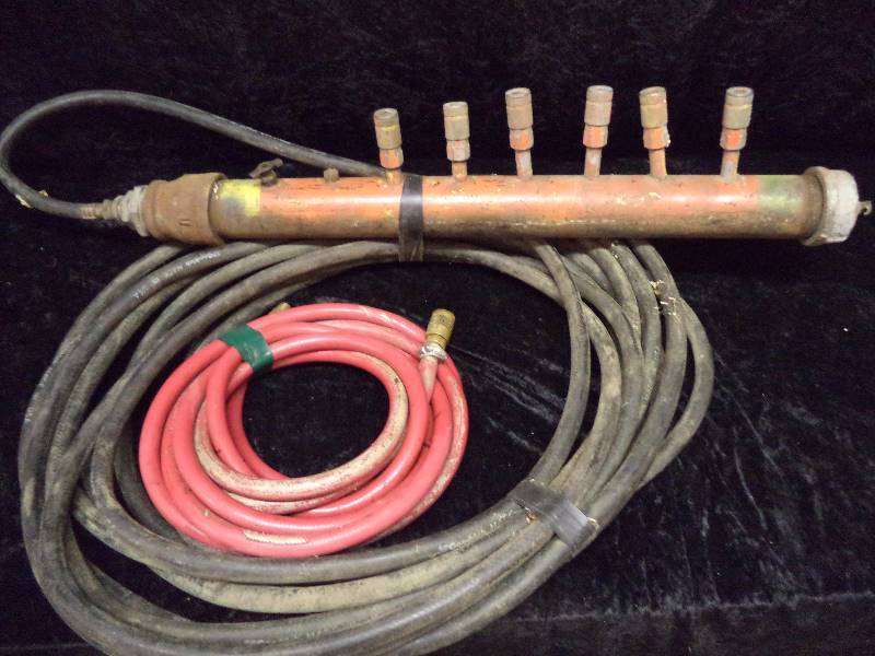 lot 46 image: Air Hose & Handcrafted Air Hose Connector