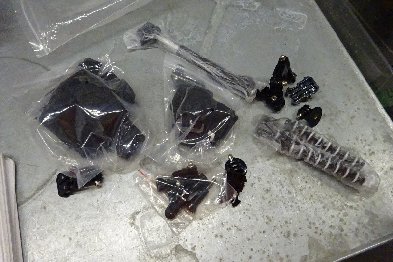 lot 3 image: Go Pro Camera Accessories