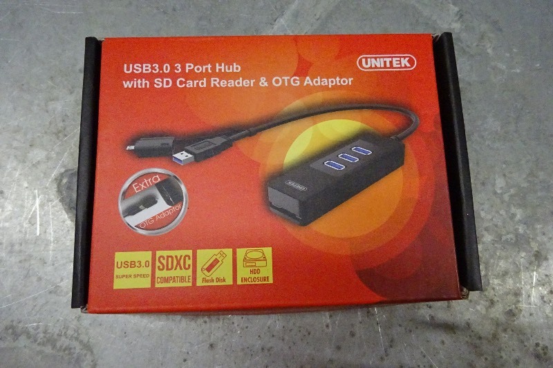 lot 22 image: Usb 3.0 3 port hub