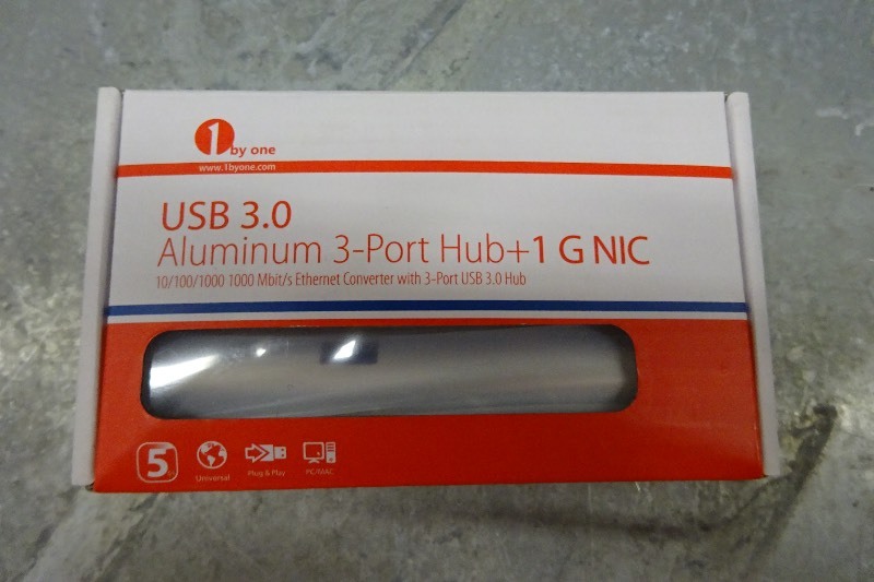 lot 55 image: 3 port USB 3.0 hub