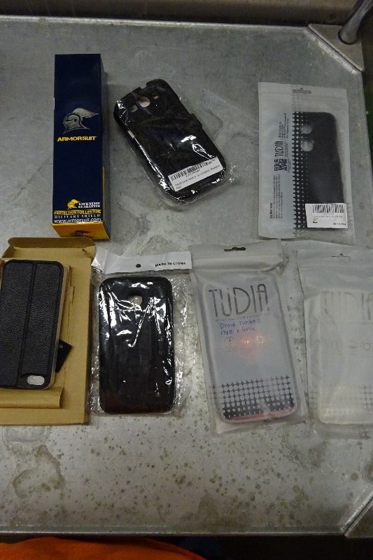lot 111 image: Assortment of phone cases